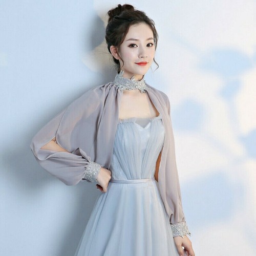 Chiffon bolero schulterjacke - bolero,