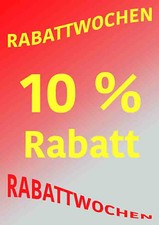 Sale Rabatt Reduziert Posterdruck Plakatdruck 2xDIN A1 Kundenstopper Gehwegstopp