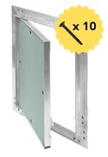 Revisionsklappe Revisionstür GK-Einlage Aluminium Rahmen 12,5mm + Gipskarton NEU