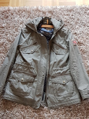 Parka jacke mit kapuze von - jacke,