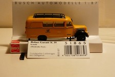 Busch 51865 H0 1:87 Modell Robur Garant K30 Halbbus Deutsche Post DDR beschädigt
