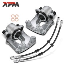 2x Bremssattel + 2x Bremsschlauch Vorne L+R für VW Bora 1J2 Golf 4 New Beetle