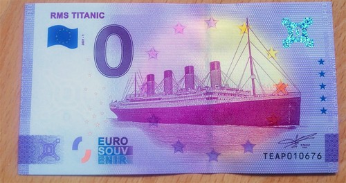 Euro schein rms titanic - euro,