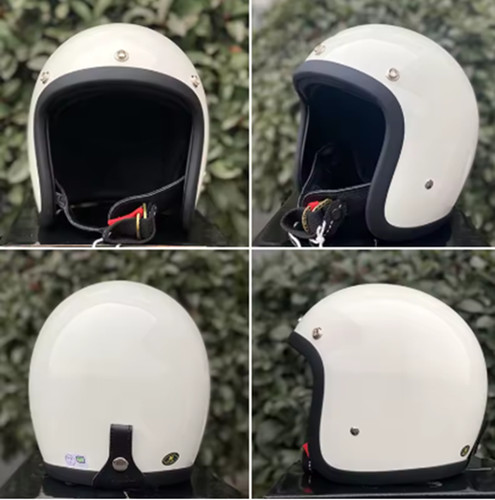 Vintage motorradhelm - motorradhelm,
