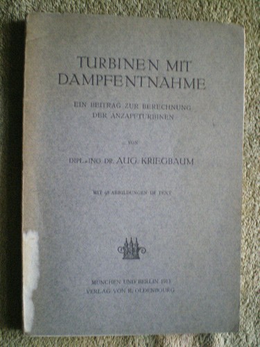 Turbinen mit dampfentnahme - turbinen,