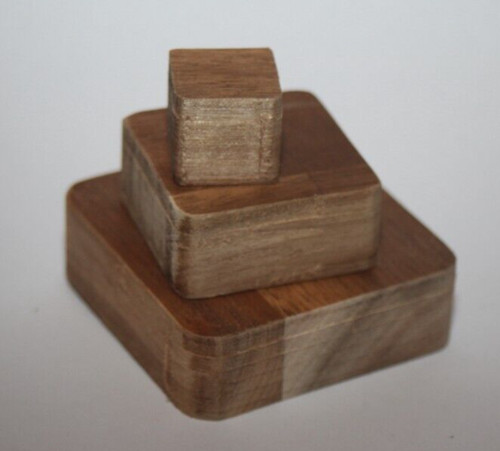 Holz scheibe quadrat platte - holz,