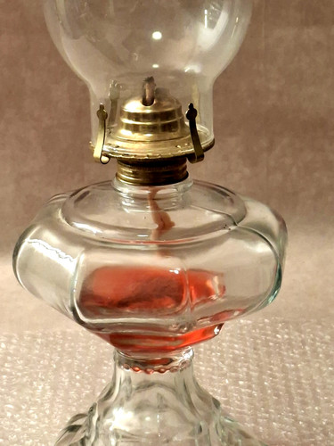 Antike glas petrolium lampe - antike, glas-petrolium-lampe