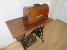 Vintage Singer Nähmaschine ca 1898 Schwingschiffchen Maschine, Modell 28