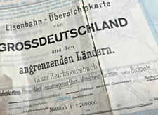 Eisenbahnkarte von