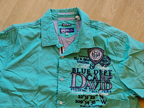 Camp david herren kurzarmhemd - herren,