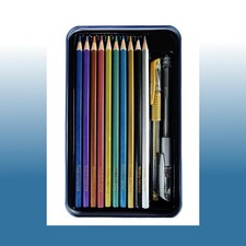 Metallic-Buntstifte, 10er Set