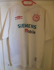Oympiakos Piräus / Piraeus 2001-02 Auswärts Trikot Größe L Umbro Siemens Mobile
