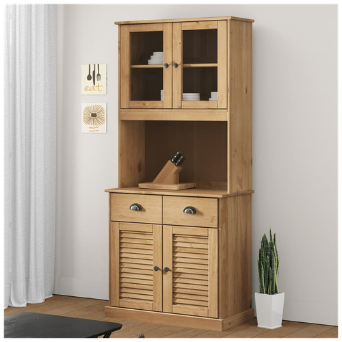 Highboard 80x40x176 kiefer - highboard,