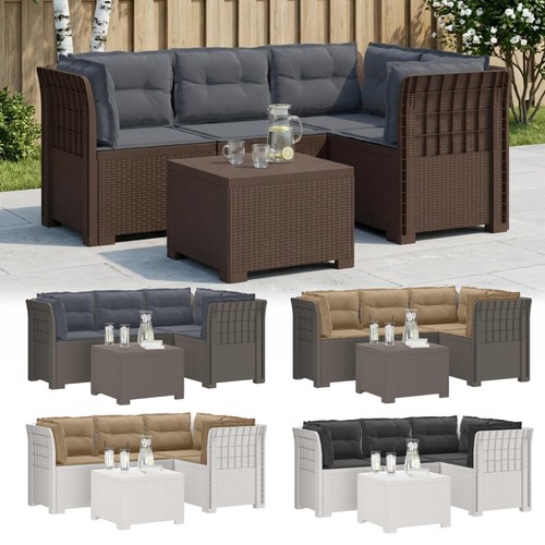 Gartensofa mit couchtisch - gartensofa,