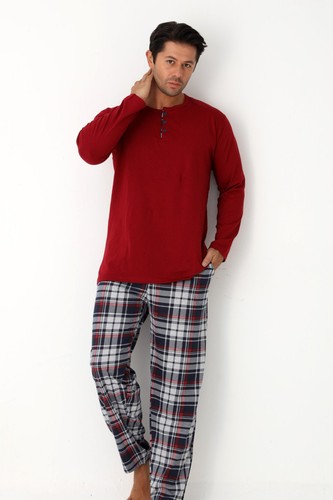 Herren schlafanzug pyjama - schlafanzug, pyjama-set