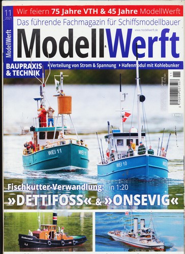 Modell werft dettifoss - werft, +