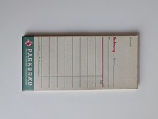 Rechnungsblock Kellnerblock