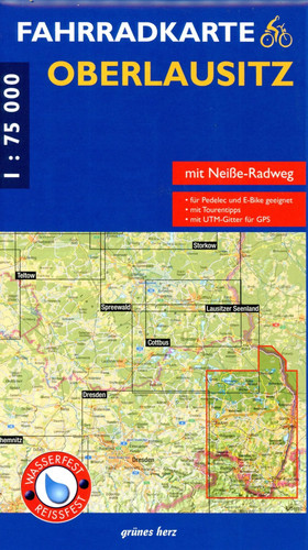 Fahrradkarte oberlausitz mit - fahrradkarte, |