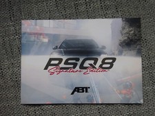 Audi RSQ8 ABT Tuning Prospekt Brochure RS Q8 Tuning English selten rare