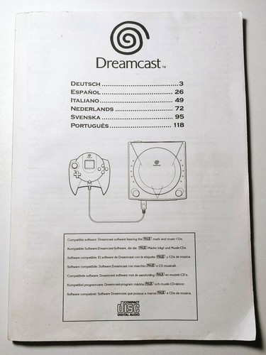 Sega dreamcast konsole pal - sega,
