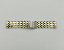 Seiko Solid Link Armband Gold/Stahl, 4A4Z1.C.W - 21mm