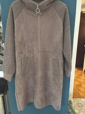 Wunderschöner Kuschliger Fell Strick Mantel Gr38/ M 