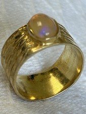 OPAL-Ring /Feueropal in 925
