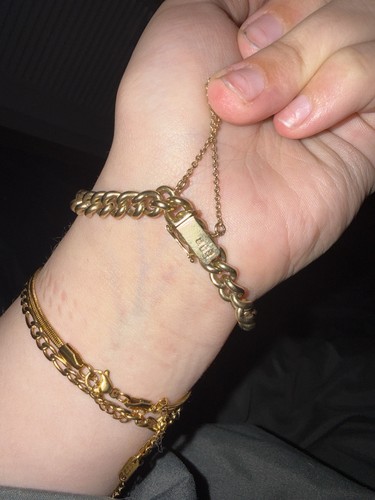 333er gold armband - 333er, mit