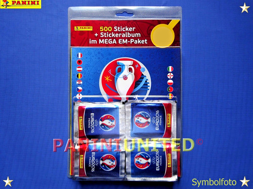 Panini euro 2016 - 2016, em