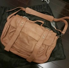 Frankie´s Garage Edel weicher Leder Shopper Tasche braun hell *****  !