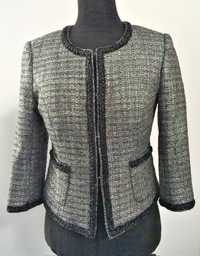 Damen jacke aus bouclé - jacke,