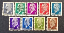 Briefmarken DDR Walter