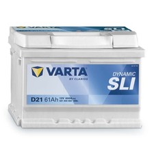 VARTA D21 Autobatterie, 61Ah