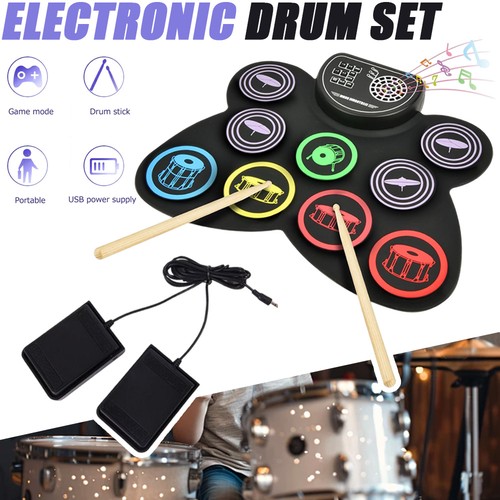 Elektronisches schlagzeug set - elektronisches, schlagzeug-set
