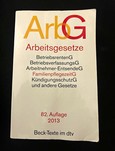 Arbg arbeitsgesetze beck texte - arbg,