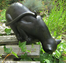 Katze runter schauend H:30cm