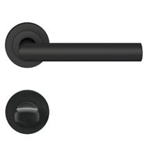 Brandneu - Karcher Rhodos ER28 BAD/WC Verriegelung schwarz Türgriff Türdrücker