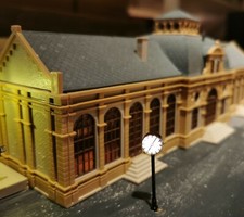 1 LED beleuchtete Uhr