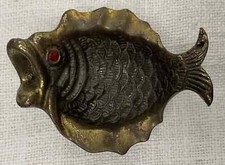 Vintage Messing Fisch