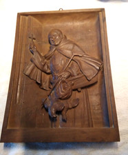 ALT KIRCHENBILD HOLZBILD VOLKSKUNST RELIGIÖS GR 28x20cm