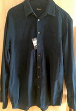 Herren Samt Pullover Hemd