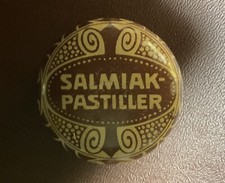 Antike  Salmiak Pastillen Blechdose