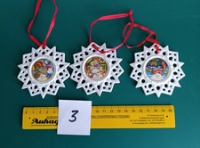 Hutschenreuther Schmuckstern Porzellan Winter/Weihnachtsmotive keine OVP