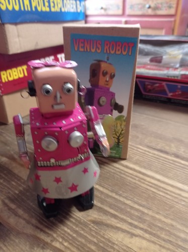 Roboter spielzeug blech - roboter,