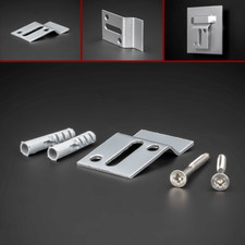 Z Haken Wand Bilder Halterung Aufhängung Spiegelhalter Spiegel Befestigung