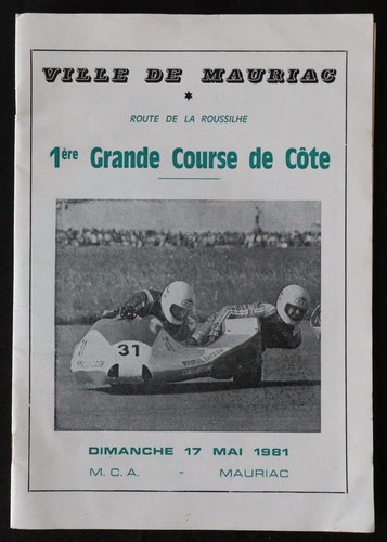 Programm side car - car, motorrad