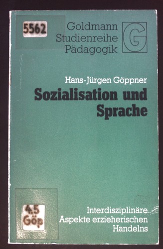 Sozialisation und sprache - sozialisation,