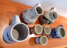 Salzglasur Steingut Keramik, ungebraucht, 7 Teile, wie neu (2)