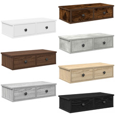 Wandregal mit 2 Schubladen