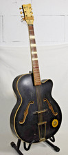 alte JAZZGITARRE 70s Jahre Oldtimer vintage Gypsy Western Gitarre Akustikgitarre